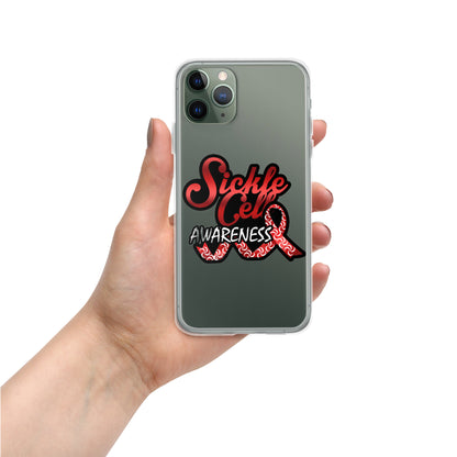 Sickle Cell Awareness Clear Case for iPhone®