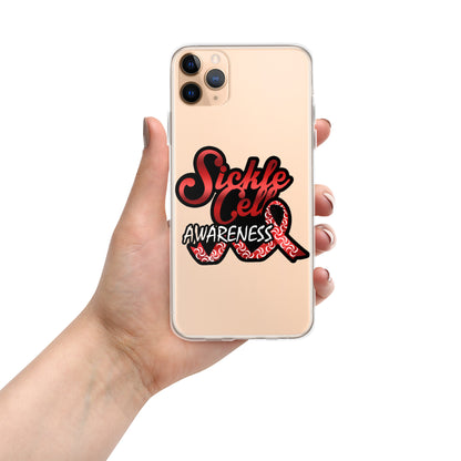 Sickle Cell Awareness Clear Case for iPhone®