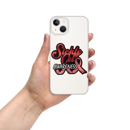 Sickle Cell Awareness Clear Case for iPhone®