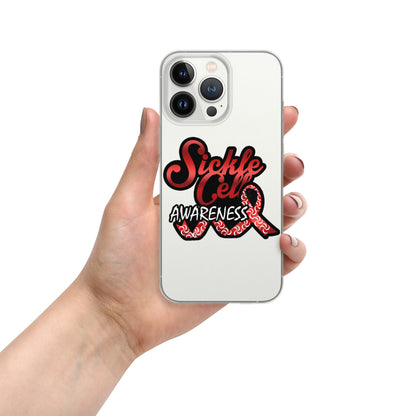 Sickle Cell Awareness Clear Case for iPhone®