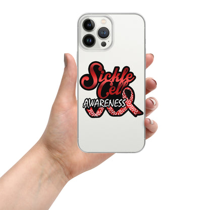 Sickle Cell Awareness Clear Case for iPhone®