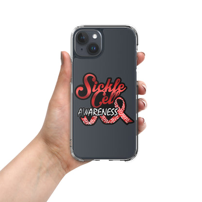 Sickle Cell Awareness Clear Case for iPhone®