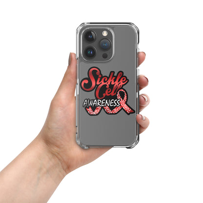 Sickle Cell Awareness Clear Case for iPhone®