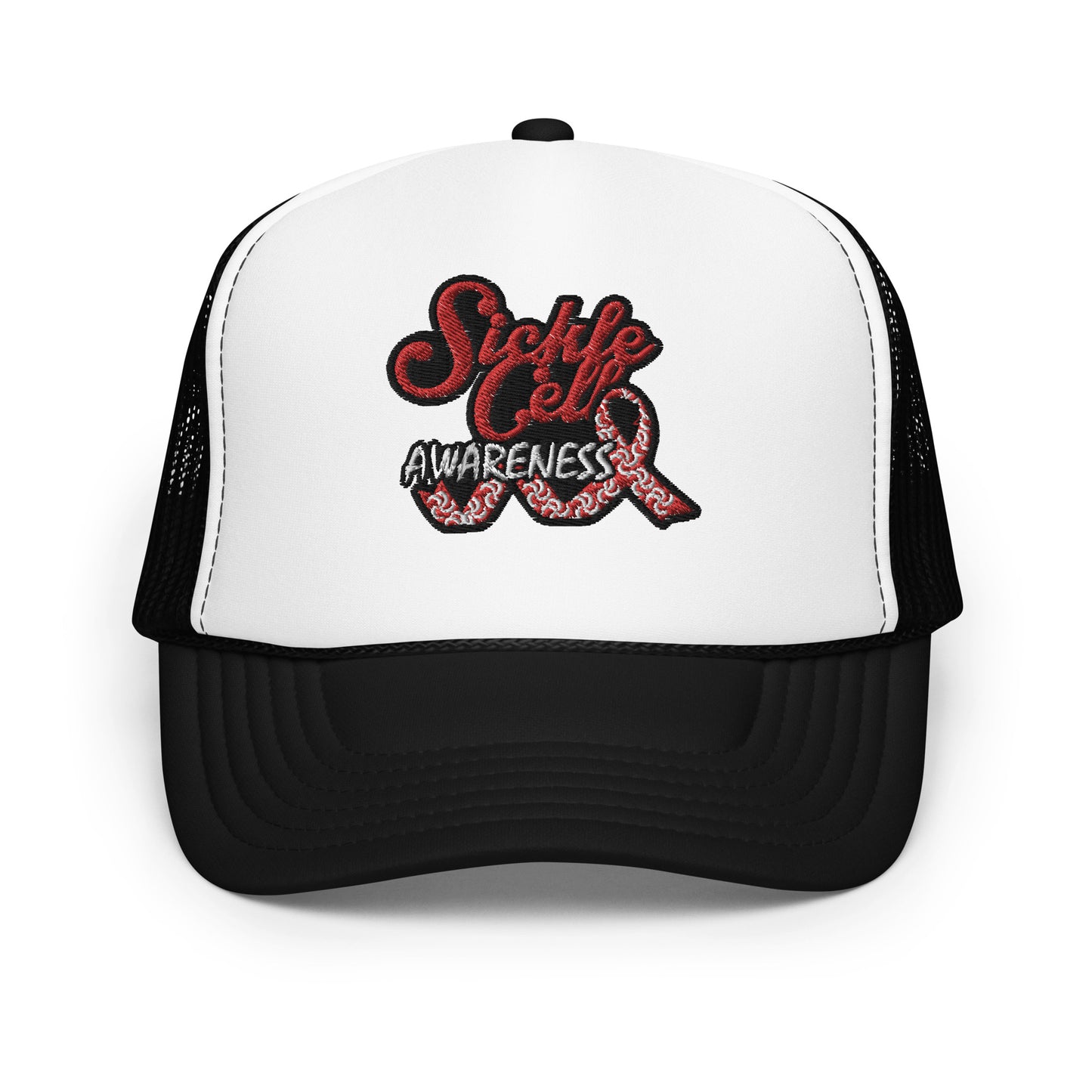 Sickle Cell Awareness Foam Trucker Hat