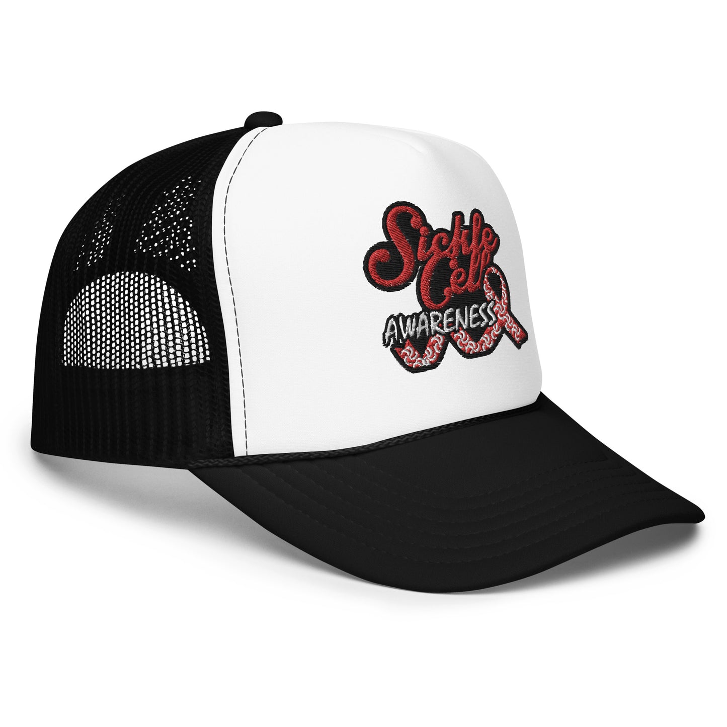 Sickle Cell Awareness Foam Trucker Hat