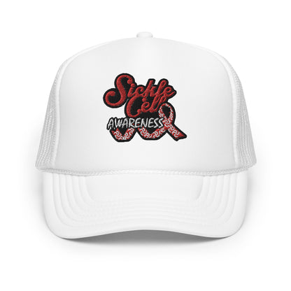 Sickle Cell Awareness Foam Trucker Hat